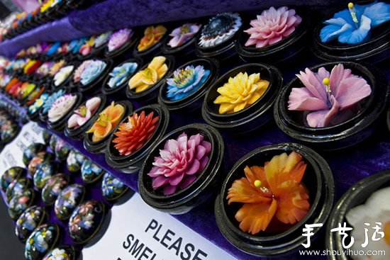 泰国传统手工艺品香皂花 -  www.shouyihuo.com