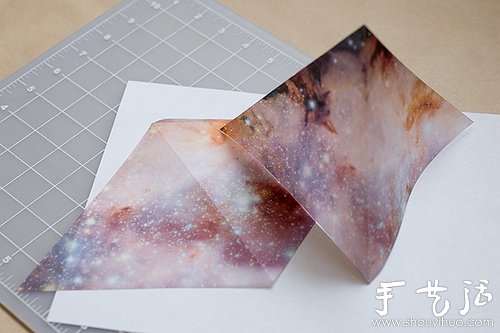 DIY手工制作梦幻金字塔灯具 -  www.shouyihuo.com