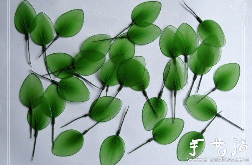 铁丝+丝网花DIY铁线莲的制作方法 -  www.shouyihuo.com