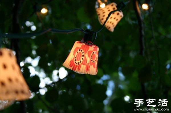 蛋糕纸杯DIY可爱迷你灯罩 -  www.shouyihuo.com