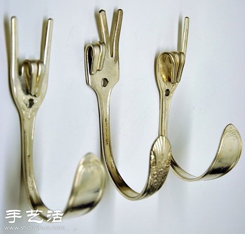 精美勺子和叉子的另类经典用法  -  www.shouyihuo.com