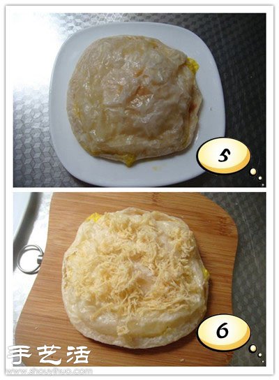 印度飞饼+微波炉 DIY美味肉松鸡蛋灌饼 -  www.shouyihuo.com