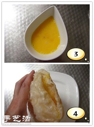 印度飞饼+微波炉 DIY美味肉松鸡蛋灌饼 -  www.shouyihuo.com