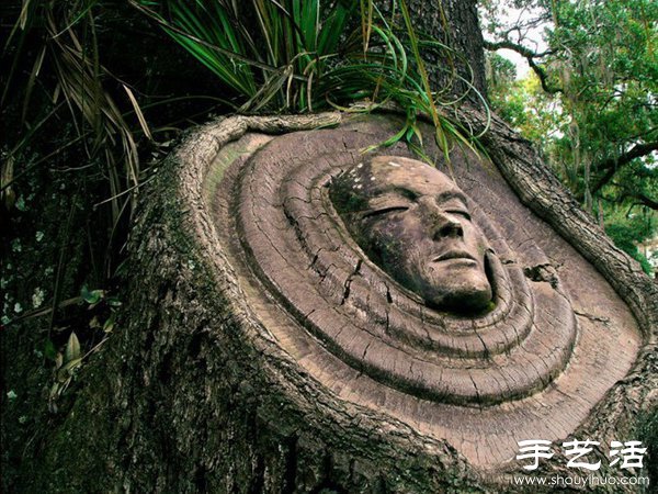 树木雕刻 雕塑艺术与自然的融合 -  www.shouyihuo.com