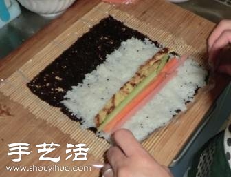 简单寿司做法，自制寿司的方法 -  www.shouyihuo.com