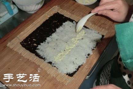 简单寿司做法，自制寿司的方法 -  www.shouyihuo.com