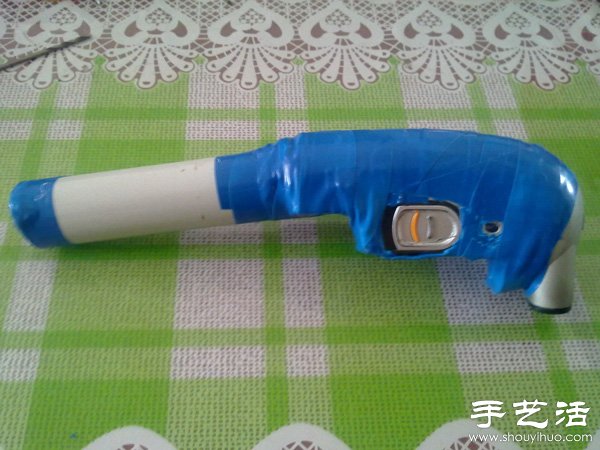 剃须刀+下水管 DIY改造迷你电钻 -  www.shouyihuo.com