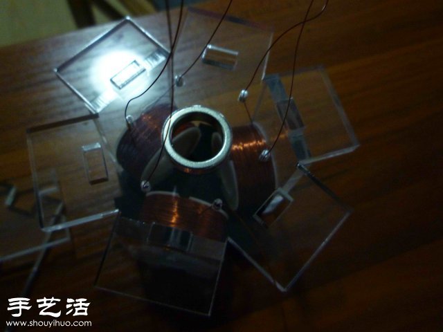 自制太阳能磁悬浮电机教程 -  www.shouyihuo.com