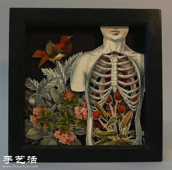 百科全书DIY神奇的纸雕作品 -  www.shouyihuo.com