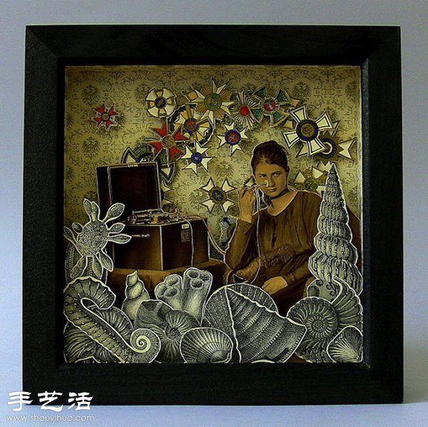 百科全书DIY神奇的纸雕作品 -  www.shouyihuo.com