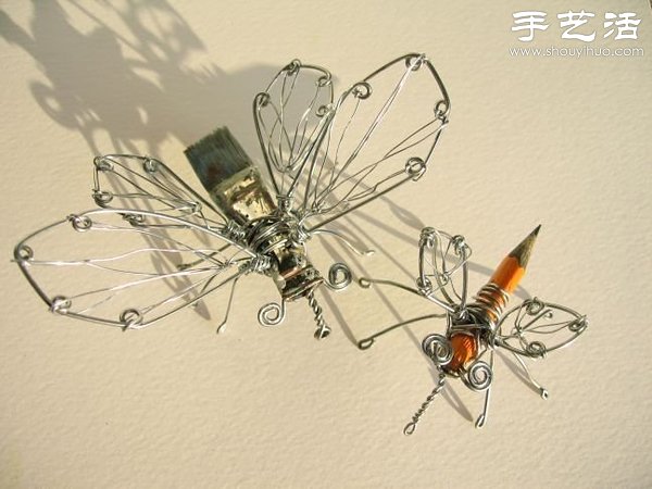 铁丝创意DIY 制作有趣的小玩意 -  www.shouyihuo.com