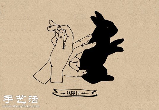 童年时最喜欢的经典手影 -  www.shouyihuo.com