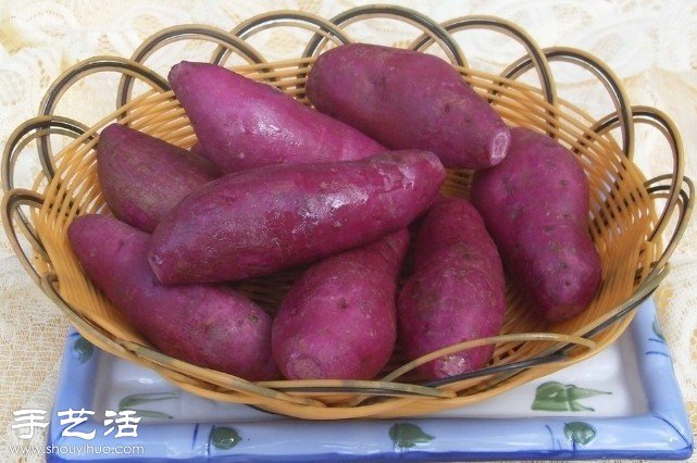 教你怎样用微波炉烤红薯 -  www.shouyihuo.com