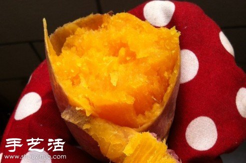 教你怎样用微波炉烤红薯 -  www.shouyihuo.com
