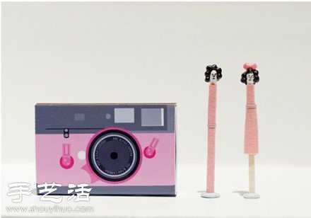 火柴棍创意DIY有趣的人物形象 -  www.shouyihuo.com