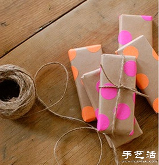 24个简单创意礼物包装设计DIY -  www.shouyihuo.com