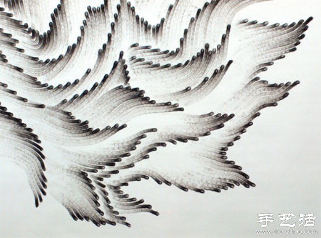 手指绘出精妙绝伦的壁画 -  www.shouyihuo.com