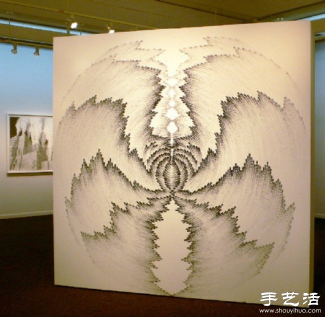 手指绘出精妙绝伦的壁画 -  www.shouyihuo.com