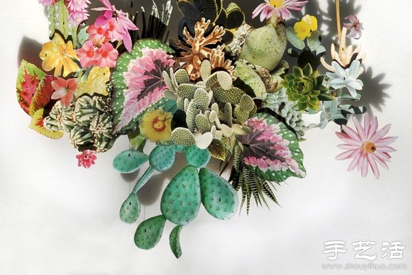 精美绝伦的纸花DIY -  www.shouyihuo.com