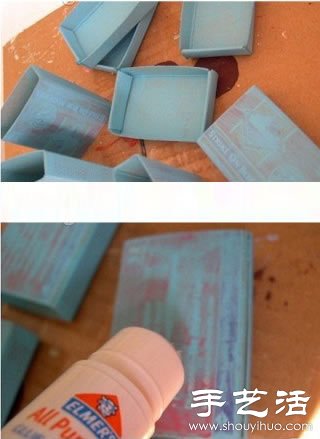 火柴盒废物利用手工制作首饰盒 -  www.shouyihuo.com