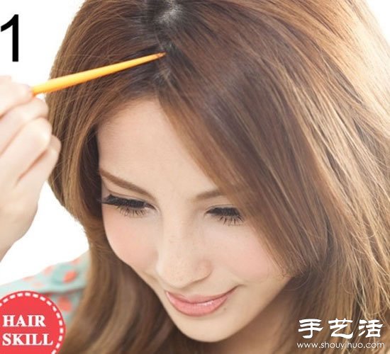 麻花辫刘海编发 让女生脸蛋小巧精致 -  www.shouyihuo.com