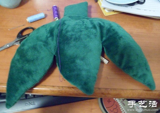 草莓靠枕/抱枕手工制作方法 -  www.shouyihuo.com