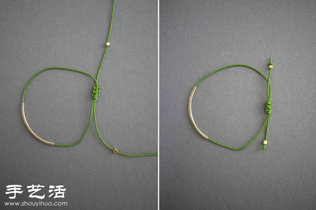 自制漂亮手链的方法 手链的简单制作教程 -  www.shouyihuo.com