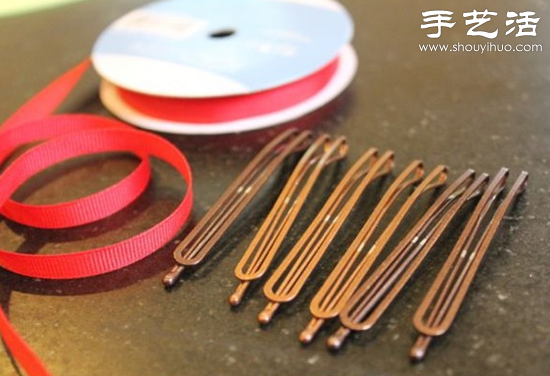 发夹手工DIY改造教程 -  www.shouyihuo.com