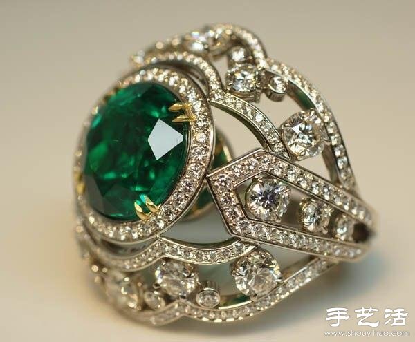 绿宝石戒指的手工制作过程 -  www.shouyihuo.com