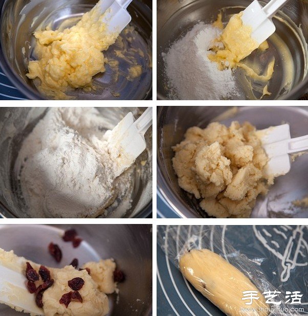 精致又美味蔓越莓干饼干的做法 -  www.shouyihuo.com