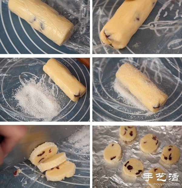 精致又美味蔓越莓干饼干的做法 -  www.shouyihuo.com