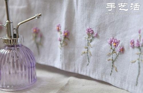 棉麻布刺绣DIY清新居家小物件 -  www.shouyihuo.com