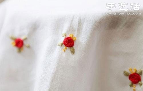 棉麻布刺绣DIY清新居家小物件 -  www.shouyihuo.com