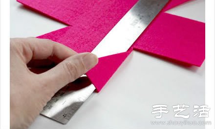 羊毛毡收纳盒/首饰盒手工制作教程 -  www.shouyihuo.com