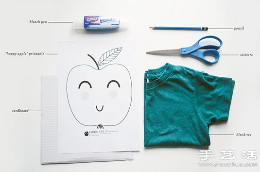 插画师妈妈手工DIY的可爱宝宝T恤 -  www.shouyihuo.com