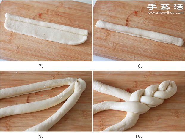 辫子面包做法 烘焙自制辫子面包的方法 -  www.shouyihuo.com