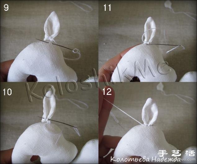 搞怪小马挂件/挂饰手工制作教程 -  www.shouyihuo.com
