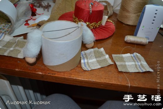 透明胶桶变废为宝手工DIY小矮人玩偶/人偶 -  www.shouyihuo.com