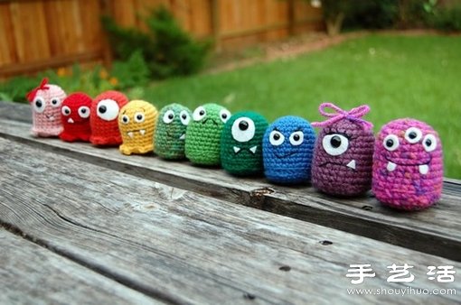 针织的可爱外星生物玩偶 -  www.shouyihuo.com