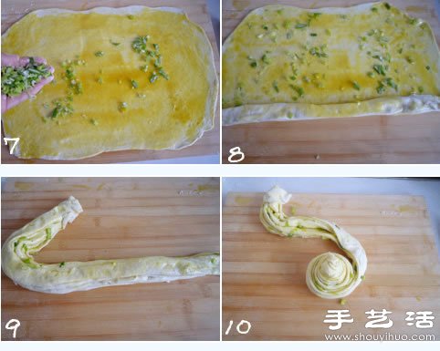 葱油饼怎么做 咖喱葱油饼的做法 -  www.shouyihuo.com
