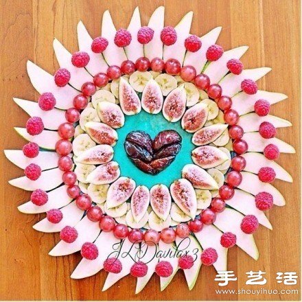 超有艺术范儿的水果拼盘DIY -  www.shouyihuo.com