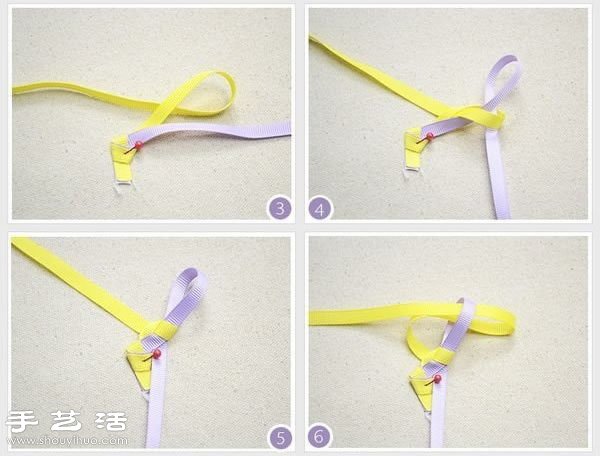 编织带DIY手工制作小清新发箍的方法 -  www.shouyihuo.com