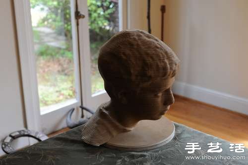 三维激光切割DIY头像模型 -  www.shouyihuo.com