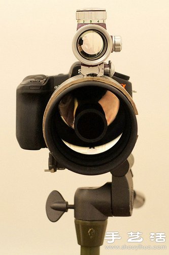 自己动手给长镜头DIY瞄准器 -  www.shouyihuo.com