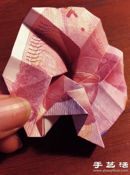 福山玫瑰折法图解 -  www.shouyihuo.com