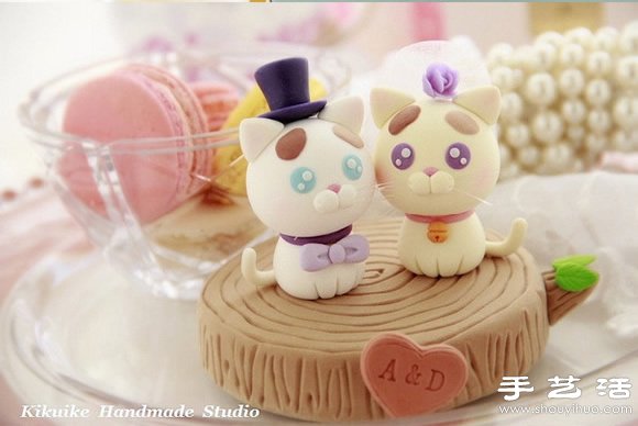 超萌的软陶制作小动物玩偶 -  www.shouyihuo.com