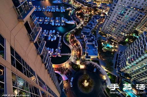 从超高建筑物楼顶向下俯拍的摄影作品 -  www.shouyihuo.com