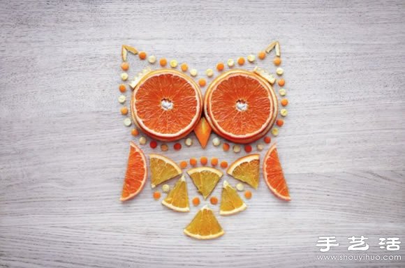 一组很可爱的食物摆盘创意DIY -  www.shouyihuo.com