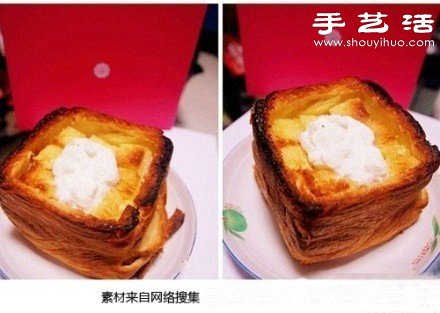 外婆家面包秀的做法 面包秀怎么做的教程 -  www.shouyihuo.com