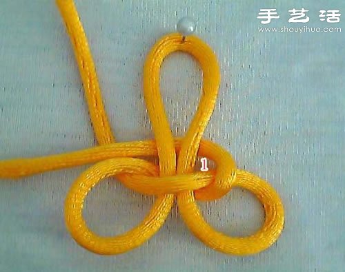 攀缘结怎么编 攀缘结的编法图解 -  www.shouyihuo.com